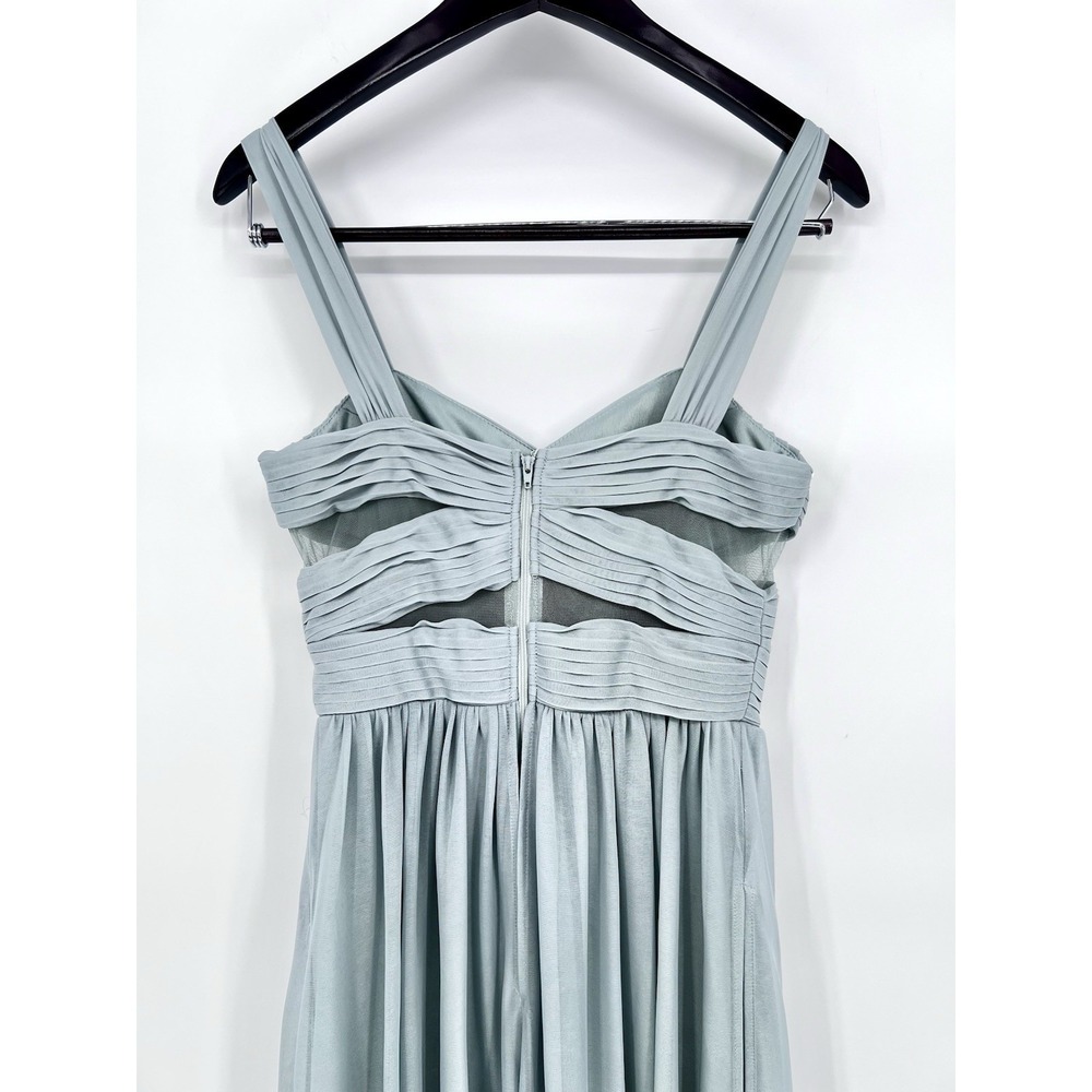 BIRDY GREY NWOT ELSYE DRESS, MESH SAGE, XS BRIDESMAID‎ PROM ELEGANT LONG - Picture 13 of 16